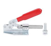 Respicefinem Pushpull Clamp High Hardness Iron Clamping Device with Plastic Covered Handle Fast Clamping Solution for Home Decoration Machine Operation Welding and Electronic Equip