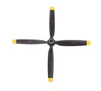 Respicefinem RC Aircraft Propeller Paddle Blade for XK A280 Plastic RC Airplane Spare Parts Accessories for Replacement Durable High Strength Propeller Fan Blade for Remote