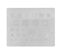 Respicefinem Reballg 10×8×1 Reballing Stencil Template Stainless Steel Fast Tinning Rework Net for S20