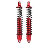 Respicefinem Red Shock Absorbers Rc Car Shock Damper for Xmaxx 1 5 Suitable for Baja Gasoline Rc Car Made of Steel And Aluminum Alloy Environmental Protection Strong And Durabl (Red)