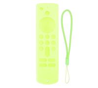 Respicefinem Remote Control Silicone Cover for Fire TV Stick 3rd Gen Soft Anti Slip With Lanyard Ideal for Home Entertainment Precise Cutouts and Lightweight Design (Fluorescent Green)