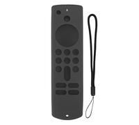 Respicefinem Remote Control Silicone Cover for Fire TV Stick 3rd Gen Soft Anti Slip With Lanyard Ideal for Home Entertainment Precise Cutouts and Lightweight Design (Grey Set)