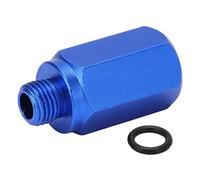 Respicefinem RISK Hydraulic Disc Brake Bleed Funnel Adapter RL224 Oil Stopper Convert For Bike Hydraulic Disc Brake Made Of Aluminum Alloy With Blue Color And Approx 8g Weight