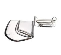 Respicefinem Sewing Machine Lockstitch Presser Foot Hemmer Rolled Hem Binding Attachment for Home Textile Curtain 3CM - Stainless Steel Durable Hemming Tool for Curtains Bed (5CM)