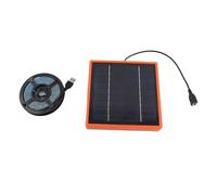 Respicefinem Solar Plant Grow Light Strip 5W Full Spectrum Solar Powered LED Light for Indoor Outdoor Gardening Balcony Greenhouse 3 Meters Long High Luminous Flux (2M)