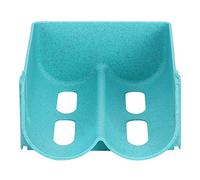 Respicefinem Stackable Beer Can Holder Cans Storage Rack Refrigerator Canned Beverage Organizer Blue Holds Two Cans Stable Space Saving Durable PP Material For Home Use (Blue)