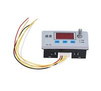 Respicefinem Stepper Motor Controller With Digital Display For CW CCW Pulse Motors Driver Board Speed Control DC8 24V Real Time Monitoring