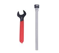 Respicefinem Straight Shank Tool Holder ER11 Collet Chuck with High Strength Concentricity and Quenching Process for CNC Milling Accessories 150mm Length (C10-ER11A-150L)