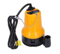 Respicefinem Submersible Pump Mini Bilge Pump High Efficiency with Copper Wire Motor Suitable for Fish Tank Boat and Water Delivery 70L/min 5400rpm 45W 4m Lift 12V
