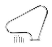 Respicefinem Swimming Pool Handrail 304 Stainless Steel Proof Polished Humanized Pool Grab Rail for Spa Private Pool and Ramp Use
