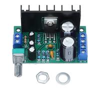 Respicefinem TDA2050 Mono Audio Amplifier Module Single Channel 12-24V Power Amp Board 5W to 120W Output for Speakers 4-16Ω Compact Design