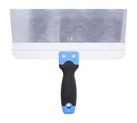 Respicefinem Title: Putty Stainless Steel Mirror Polished Slip Soft Rubber Handle Ideal for Car Maintenance Home Improvement and Construction 12 Inches 300 Mm (Respineatoccqqea7-14)