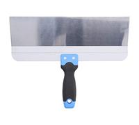 Respicefinem Title: Putty Stainless Steel Mirror Polished Slip Soft Rubber Handle Ideal for Car Maintenance Home Improvement and Construction 12 Inches 300 Mm (Respineatoccqqea7-15)