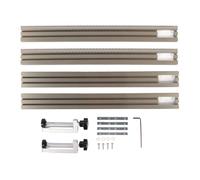 Respicefinem Trimming Machine Guide Rail Adjustable Aluminum Alloy Auxiliary Guide Rail Bracket for Milling Engraving Ideal for Professional Woodworking Projects 500mm Length