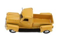 Respicefinem White Mini Pickup Truck Model Toy with Fine Tin Workmanship, PullBack Action for Home Office Decoration and Imaginative Play (Blue Mini Truck)