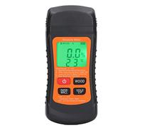 Respicefinem Wood Moisture Meter LCD Display Handheld Multifunctional Double Protection Moisture Tester Ideal for Carpenters Building Construction Workers Detecting Moisture in