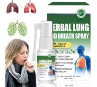 Respiclean Herbal Lung and Breath Spray,Herbal Lung Cleansing Spray,Natural Herbal Lung Essence,Herbal Lung Cleanse Spray,Natural Herbal Spray for Cleansing Lung (3 Pcs)