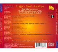 RESPIGHI, POULENC & RHEINBERGER: WORKS FOR ORGAN & STRINGS NEW CD