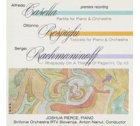 Respighi, Rachmaninoff, Casella: Toccata for piano & orch.; Paganini Rhapsody; Partita for piano & orch. (1995-08-10)