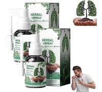 Respinature Herbal Lung Cleanse Mist-Powerful Lung Support,30 ml Respinature Herbal Spray,4 Weeks Powerful Lung Support & Cleanse & Respiratory,Herbal Body Care Essence, Suitable for Daily (2 Pcs)