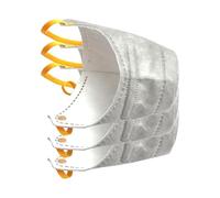 Respirator Muzzle for Dogs,3X Adjustable Dog Muzzle for Fire - Protective Mouth Covers, Reusable Breathable Pet Air Filter Protector to Prevent Biting, Barking, Picking up Food