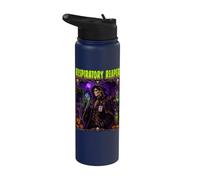 Respiratory Reaper Respiratory Therapy Grim Reaper Mens Stainless Steel Insulated Water Bottle
