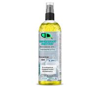 Respiratory Support Massage Oil - Therapeutic Blend for Natural Relief, Promotes Easy Breathing, Relaxation, Stress Relief & Comfort - Suitable for All Skin Types (250ml Spray)