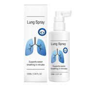 Respiratory Support Spray - Pocket Sized Fine Mist Liquid, 100 ml Breathing Ease Balm, Gentle Blend with Firm Stability, Care Aid, Household Accessories for Travel Commuting Working Studying and