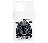 Respiratory Therapist Lungs Anatomy Blueprint Case for iPhone 15