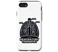 Respiratory Therapist Lungs Anatomy Blueprint Case for iPhone SE (2020) / 7/8