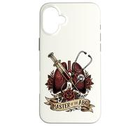 Respiratory Therapist Master of the ABG Tattoo RT RRT CRT Case for iPhone 16 Plus