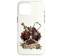 Respiratory Therapist Master of the ABG Tattoo RT RRT CRT Case for iPhone 16 Pro Max