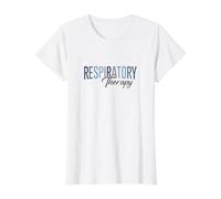 Respiratory Therapist Nurse Respiratory Therapy RT Nurse Value Graphic T-Shirt, Women, White, M