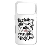 Respiratory Therapist RT Breath Life Into Everything They Do Case for iPhone 17 Pro