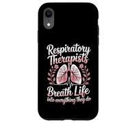 Respiratory Therapist RT Breath Life Into Everything They Do Case for iPhone XR