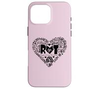 Respiratory Therapist RT Heart/Lung Team Pulmonology Case for iPhone 16 Pro Max