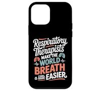 Respiratory Therapist RT Make The World Breath Easier Case for iPhone 12 mini