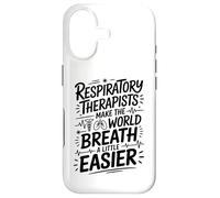 Respiratory Therapist RT Make The World Breath Easier Case for iPhone 17
