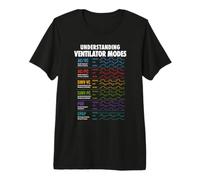 Respiratory Therapist Student Future RT Ventilator Modes Premium T-Shirt