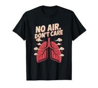 Respiratory Therapy - No Air Don't Care Value Graphic T-Shirt
