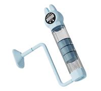 Respiratory Trainer - Resistance Suction , Variable Lung Column, Training Tool with Inhalation Diaphragm, Compact Silicone Snorkel White | Eserc