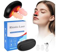 RespiRelief Red Light Therapy, Infrared Nasal Therapy Device, Portable Red Light Nasal Therapy Instrument, Physiotherapy Nasal Soothing Device for Nose Nasal Clearing Device