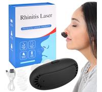 RespiRelief, Respi-Relief Red Light Nasal Therapy Instrument, RespiRelief Red Light Nasal Therapy Device, Physiotherapy Nasal Soothing Device Red Light Nasal Therapy for Nose Nasal Clearing Device.