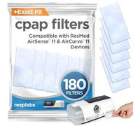 resplabs CPAP Filters Compatible with The ResMed AirSense 11 Machine (Pack of 180)