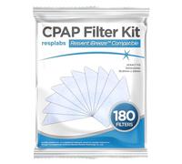 resplabs CPAP Filters - Compatible with The Resvent iBreeze Machine - 180 Filter Pack