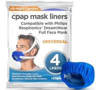 resplabs CPAP Mask Liners - Full Face CPAP Masks, sleepliners, DreamWear Style Liner (Universal - 4 Pack)