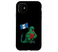 Resplendent Quetzal Guatemala Flag Case for iPhone 11