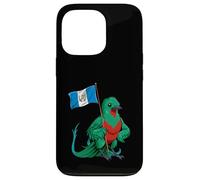 Resplendent Quetzal Guatemala Flag Case for iPhone 13 Pro
