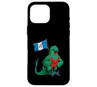 Resplendent Quetzal Guatemala Flag Case for iPhone 16 Pro Max