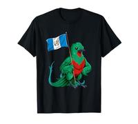 Resplendent Quetzal Guatemala Flag T-Shirt
